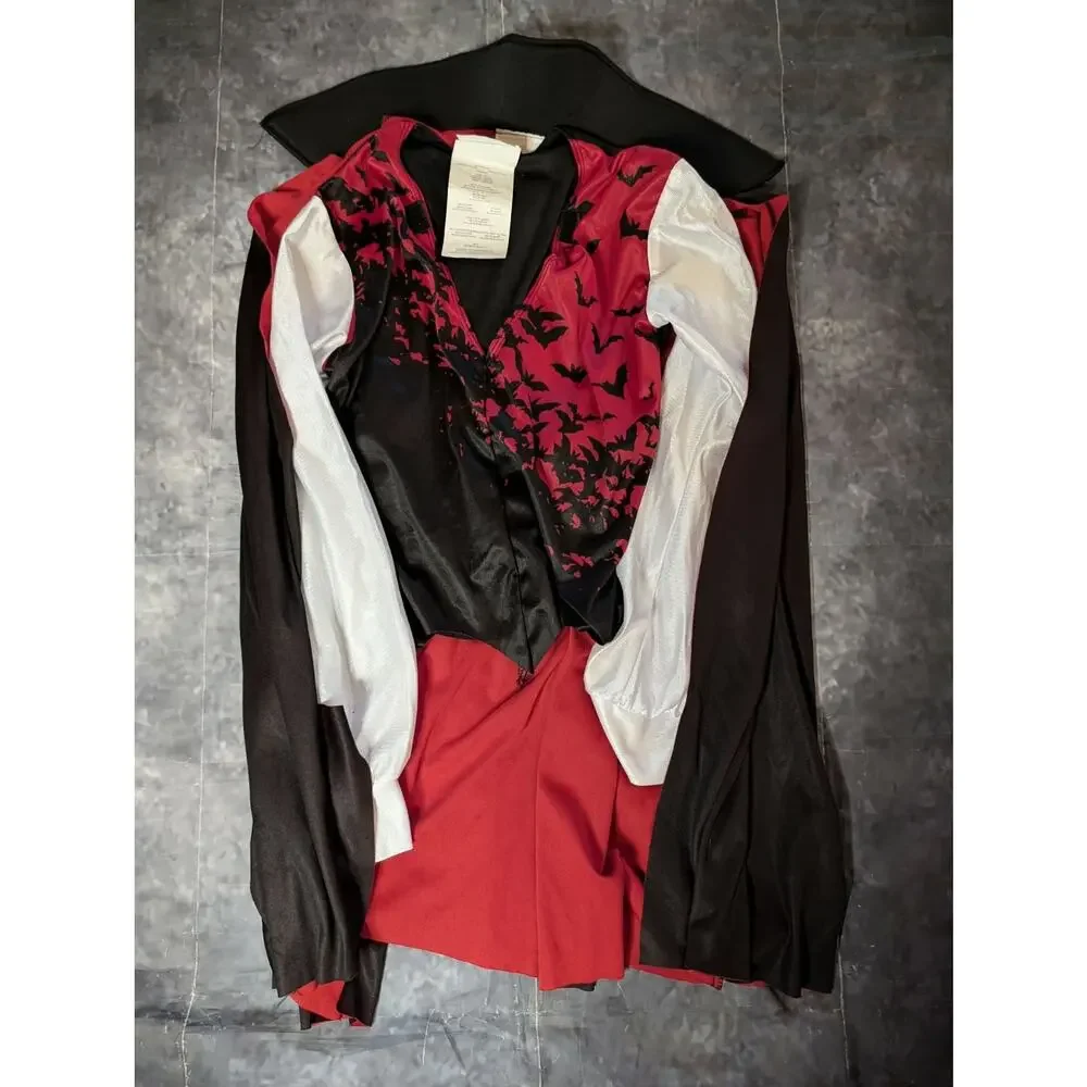 California Costume Halloween Vampire Prince Of Darkness Child L Cape Bat Vest